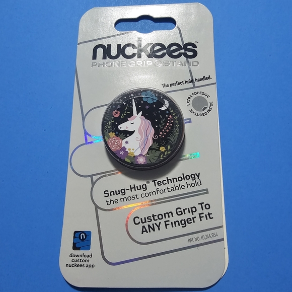 Nuckees Other - Nuckees Phone Grip & Stand - UNICORN DREAMS (BLACK)